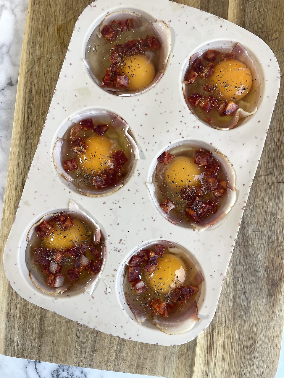 Muffinki śniadaniowe — krok 2