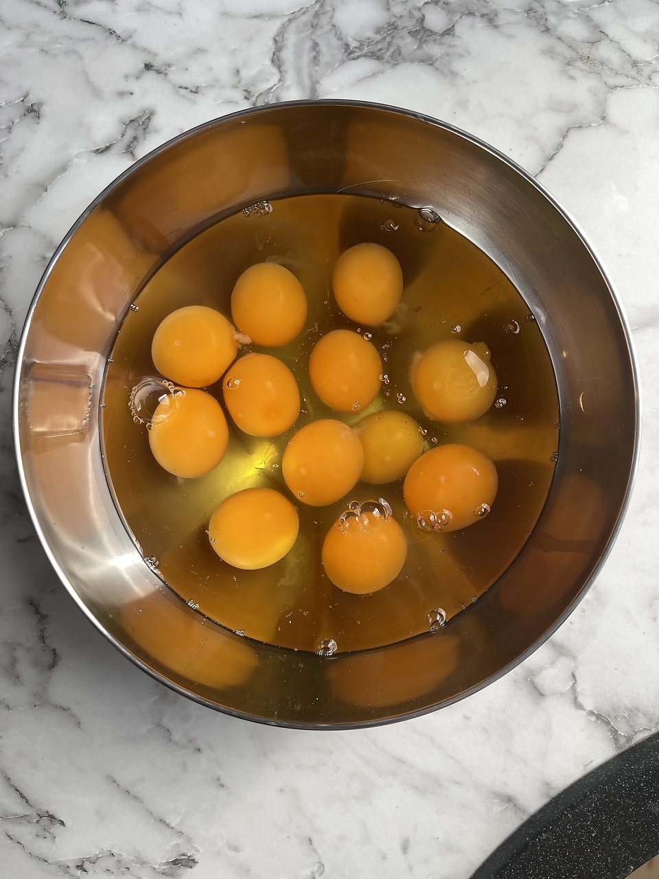 Proteinowa frittata z warzywami — krok 1